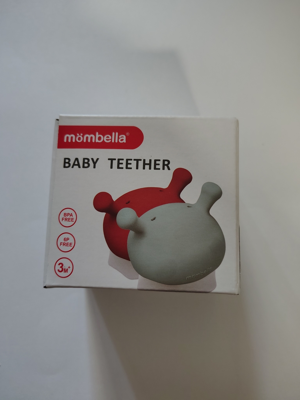 Mombella Pink Baby Teether